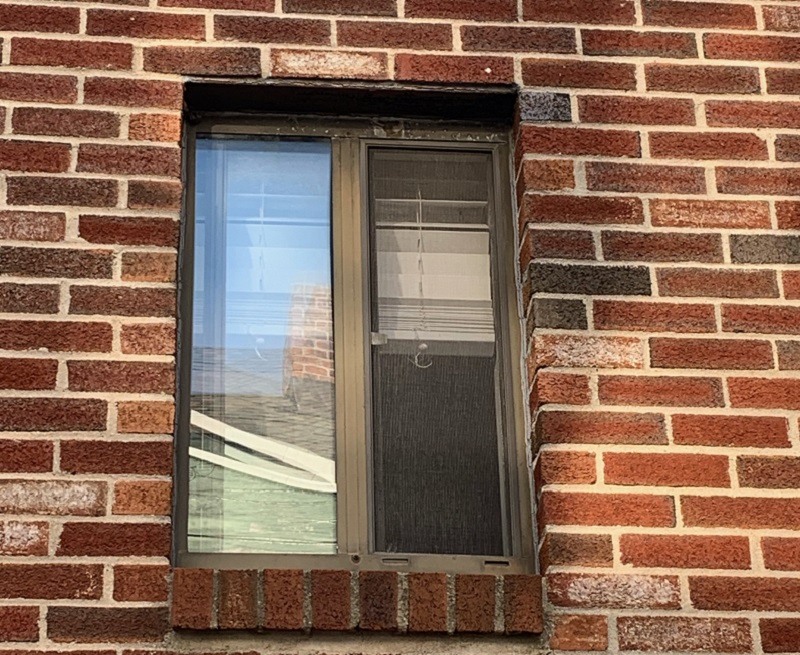Replace old Gliding window